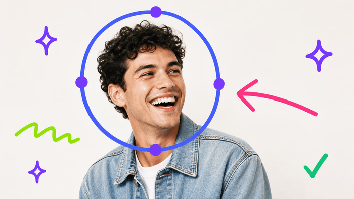 How do you circle crop an image?