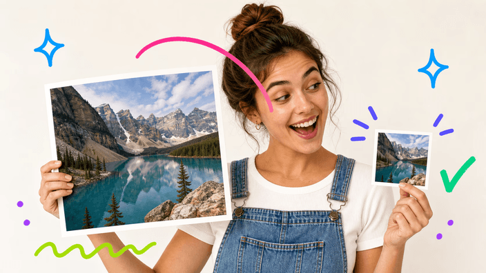 How does compressing an image work?