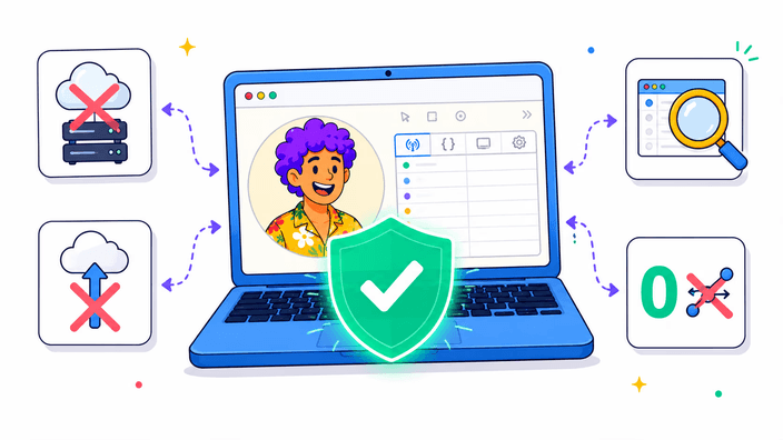 How privacy works on this tool