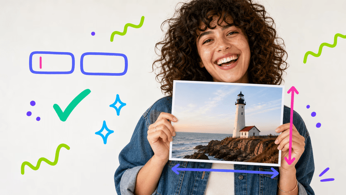How do you resize an image?