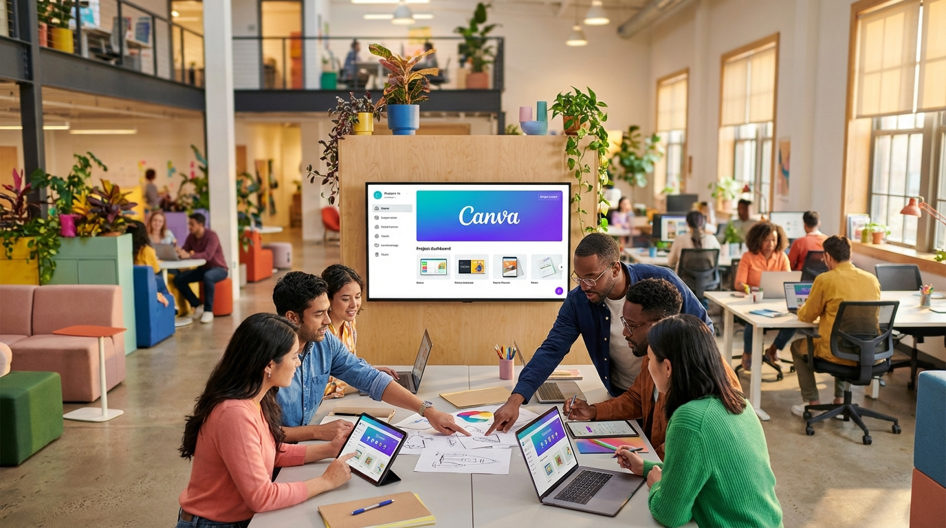 Illustration about Best for Real-Time Team Collaboration