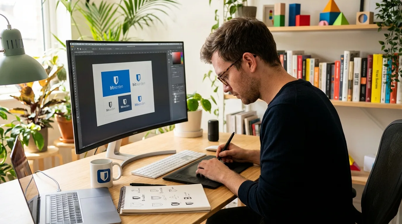 Illustration about Transitioning from Apple Passwords to Bitwarden
