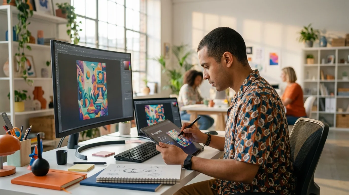 Illustration about Are AI Headshots a Viable Replacement for Professional Photos?