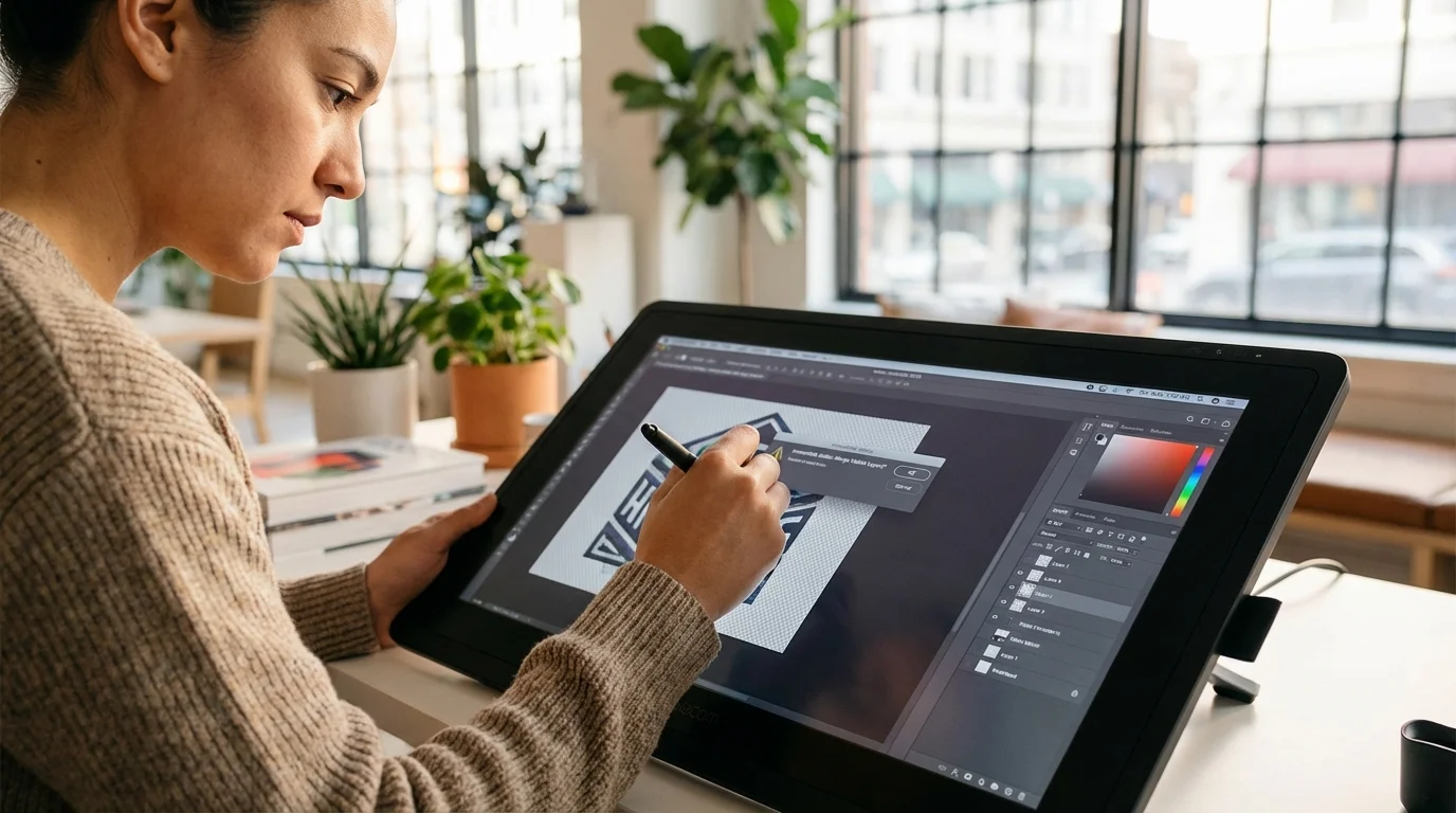 Illustration about What Are the Drawbacks of Drawing in Photoshop?