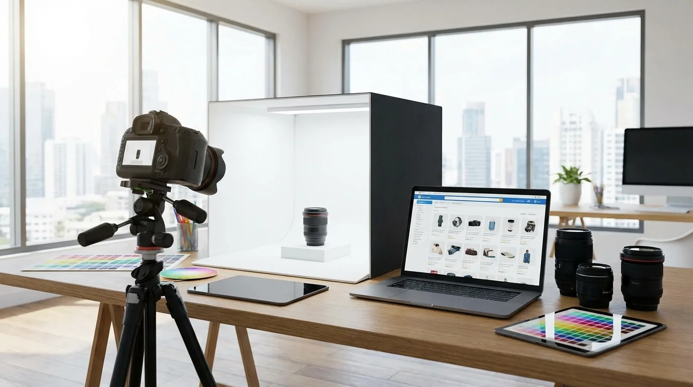 Illustration about Is AI Image Upscaling Vital for E-commerce Success?