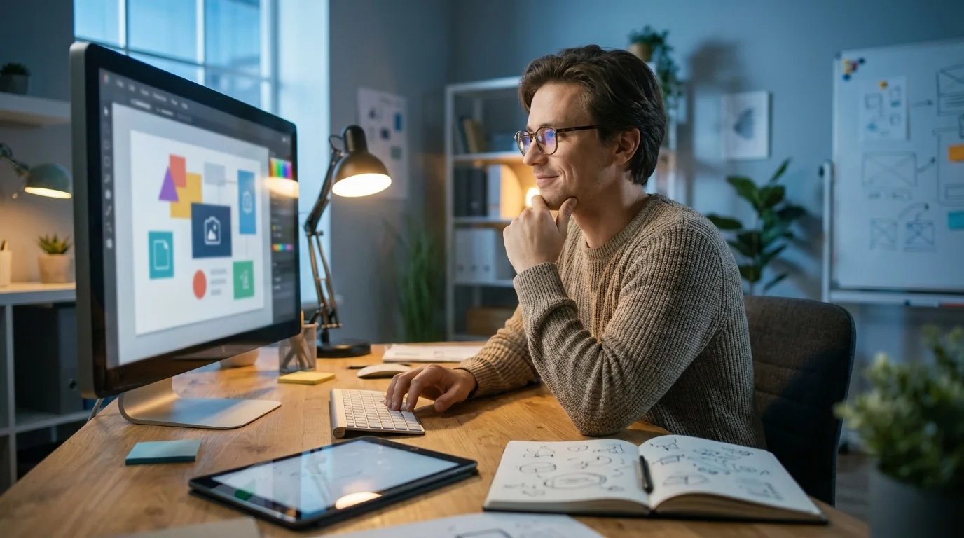 Illustration about When is a free AI image generator sufficient for your needs?