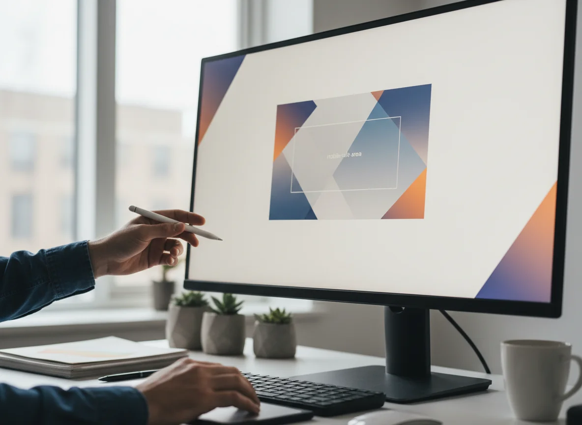 Illustration about design a unique LinkedIn banner with Recraft's AI tool?